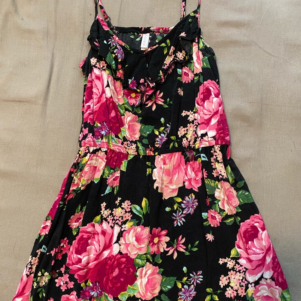 Mini floral dress